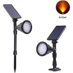 Forlife 30WATT Fonksiyonel Solar Çim / Bahçe Aydınlatma Armatürü - Amber