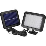 Forlife 60 Watt Güneş Enerjili Solar Sokak Projektör Lambası - Siyah