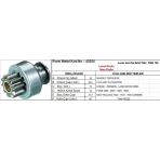 Form Metal Marş Dişlisi 10 Diş 12 Kanal Lucas Tipi Massey Ferguson Perkıns Land Rover Ford Dodge/Jcb/Land Rover Lucas Typ Ds=10 Dkç=40 Boy=73 Ks=12 Bdç=17 Gç=60