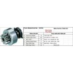 Form Metal Marş Dişlisi 10 Diş 6 Kanal Mako Tipi Ford 2600 Cargo Bmc Tm140 Dodge As 250 900 Yç.fr. Ds=10 Dkç=39,5 Boy=78 Ks=6 Bdç=14,3 Gç=60