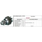 Form Metal Marş Dişlisi 9 Diş 10 Kanal Japon Tipi Isuzu Nkr Ym 98 Komple Ds=9 Dkç=31,7 Boy=83 Ks=10 Bdç=53 Gç=60 Kds=40 (1 Ad )