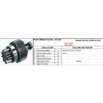 Form Metal Marş Dişlisi 9Diş Nıssan Levend 3.0 10Kanal Bosch Typ Ds=9 Dkç=35 Boy=87 Ks=10 Gç=53 Kds=41 (1 Ad )