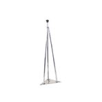 Formaks 42 cm Metal Tel Sehpa Ayak Krom Mobilya Ayağı