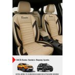 Formentor Tay Tüyü Oto Koltuk Kılıfı (Dacia Sandero-Stepway-Duster Uyumlu) - Bej