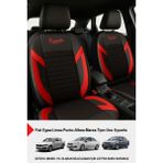 Formentor Tay Tüyü Oto Koltuk Kılıfı (Fiat Egea-Linea-Punto-Albea-Marea-Tipo-Uno Uyumlu) - Kırmızı