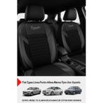 Formentor Tay Tüyü Oto Koltuk Kılıfı (Fiat Egea-Linea-Punto-Albea-Marea-Tipo-Uno Uyumlu) - Siyah