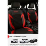 Formentor Tay Tüyü Oto Koltuk Kılıfı (Opel Corsa-Astra-Vectra Uyumlu) - Kırmızı