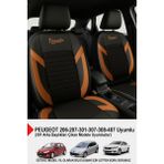Formentor Tay Tüyü Oto Koltuk Kılıfı (Peugeot 206-207-208-306-307-407 Uyumlu) - Taba