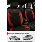 Formentor Tay Tüyü Oto Koltuk Kılıfı (Toyota Corolla-Auris-Yaris Uyumlu) - Kırmızı