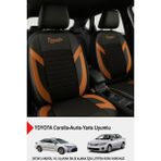 Formentor Tay Tüyü Oto Koltuk Kılıfı (Toyota Corolla-Auris-Yaris Uyumlu) - Taba