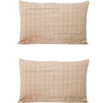 Formeya 2 Adet Kapaklı Yastık Kılıfı 5 Farklı Renk 50*70 cm - 50 x 70 - Kahverengi