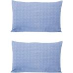 Formeya 2 Adet Kapaklı Yastık Kılıfı 5 Farklı Renk 50*70 cm - Mavi - 50 X 70