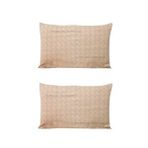 Formeya 2 Adet Kapaklı Yastık Kılıfı 5 Farklı Renk 50x70 Cm Kahverengi