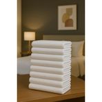 Formeya Otel Havlusu Beyaz 50x85 cm 200 gram Bukle - Armür El Yüz Havlusu (8)