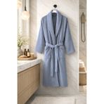 Formeya Premium Pamuklu Unisex Bornoz - Yumuşak Dokulu Hızlı Kuruyan Canlı Renkli Bornoz - 2XL - Antrasit