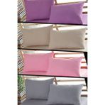 Formeya Ranforce %100 Pamuk Yastık Kılıfı 8 Adet 50x70 Kapaklı Çok Renkli