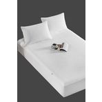 FORMEYA Sıvı Geçirmez Alez- Soft 3D- Çiçek Desen Fitted Tek-Çift Kişilik-Bebek Alezi Yatak Koruyucu Çarşaf (180 x 200)