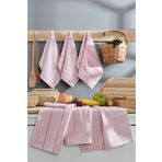 Formeya Sophia 6'lı 30x50 Cm Mutfak Havlusu Seti (Pudra)