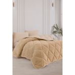 Formeya Tek Kişilik Lüx Kahverengi Çift Taraflı 155x215 CM Welsoft Yorgan