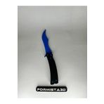 Formista3d Cs:go Kelebek - Butterfly Knife (KELEBEK BIÇAK) Siyah Mavi Gerçek Boyut- Istenilen Isim Yazılır