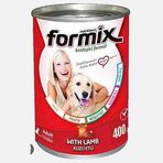 Formix Kuzu Parça Etli Soslu 400 gr Konserve Yetişkin Konserve Köpek Maması