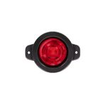 Formplas FR0161-R Kırmızı Yuvarlak İşaret Lensli Cam 9 12V-24V Ledli Lamba