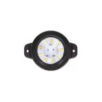 Formplas FR0161-W Beyaz Yuvarlak İşaret Lensli Cam 9 12V-24V Ledli Lamba