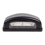 Formplas FR0215-BL Siyah Plaka 6 12V-24V Ledli Lamba