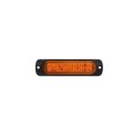 Formplas FR0272-Y Sarı Mercekli Cam 6 Ledli 114 mm 12V-24V Parmak Lamba
