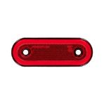 Formplas FR0294-R Kırmızı Oval Yan İşaret Neon 20 115 mm 12V-24V Ledli Lamba