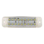 Formplas FR0316-W Beyaz Çift Sıra 18 Ledli 100 mm 12V-24V Parmak Lamba