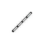 Formplas FR0407-W 60 cm 9 Fonksiyonlu Çakmaklı Beyaz Ledbar