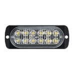 Formplas Parmak Lamba Mercekli Cam 12 Led'li 115MM 12V-24V Beyaz