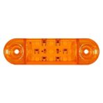 Formplast Parmak Lamba Oval 9 Led'Li 84Mm 12V-24V Sarı