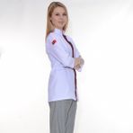 Formteks Aşçı Ceketi Bayan Beyaz 36