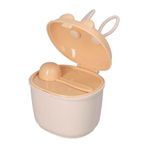 Formül Dispenseri, 150 Ml Giyecek Mama Kabı, Toz Kabı, Bebek Süt Tozu Ambalaj Kutusu, Çift Katlı Kapaklı, Süt Tozu Kepçesi