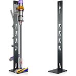 FORMVİA Dyson Uyumlu Dikey Süpürge Standı Siyah Renk Dyson V15 - V12 - V11 - V10 - V8 Tüm şarjlı süpürge Modelleri ile Uyumlu