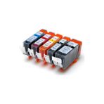 Forprint Canon PGI-520BK / CLI-521 Muadil Kartuş 5'li Set - Renkli