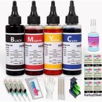 Forprint Hp 650 Kartuş Uyumlu Dolum Seti 4X100Ml, Hp Deskjet 1015/1515/1516/2515