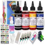 Forprint Hp 652 Kartuş Için Dolum Seti, Hp Deskjet 1115/2135/2136/3635 - Renkli