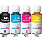 Forprint Hp Deskjet Gt 5820 Yazıcı Uyumlu Forprint ECO100 Plus Mürekkep Seti 4 Renk - Renkli