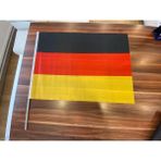 Fors Bayrak 10 Ad. Almanya Sopalı Bayrak 50X70 - Germany Stick Flag 50X70 - Deutschland-Flaggen Auf STÖCKEN50X70