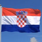 Fors Bayrak Hırvatistan Gönder Bayrağı Raşel Kumaş 50 x 75 cm