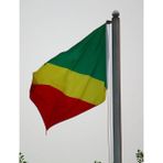 Fors Bayrak Kongo Cumhuriyeti Gönder Bayrağı Raşel Kumaş 70X105 cm