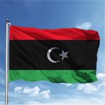 Fors Bayrak Libya Gönder Bayrağı Raşel Kumaş 100X150 cm
