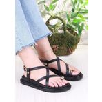 Fort 099-103 Fls Toka Detaylı Parmak Arası Kadın Sandalet