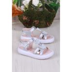 Fort 35572 Rüya Anatomik Rahat Kız Çocuk Sandalet - Gümüş
