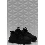 Fort Cool Verom Siyah Bağcık Görünümlü Cırtlı Sneaker Ortopedik Çocuk Ayakkabı