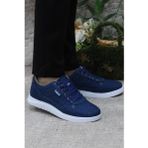 Fort Dks 2038 Mavi Hafif Rahat Keten Sneaker Erkek Ayakkabi