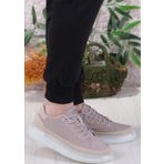 Fort Noka Oleon Rahat Memory Foam İç Taban Keten Sneaker Erkek Ayakkabı